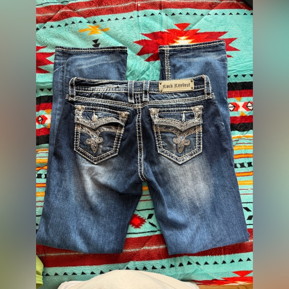 Rock Revival Blue Woman jeans